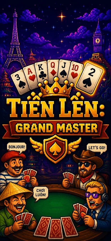 Tiến Lên: Grand Master key art